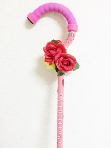 フラミンゴステッキとコラボ